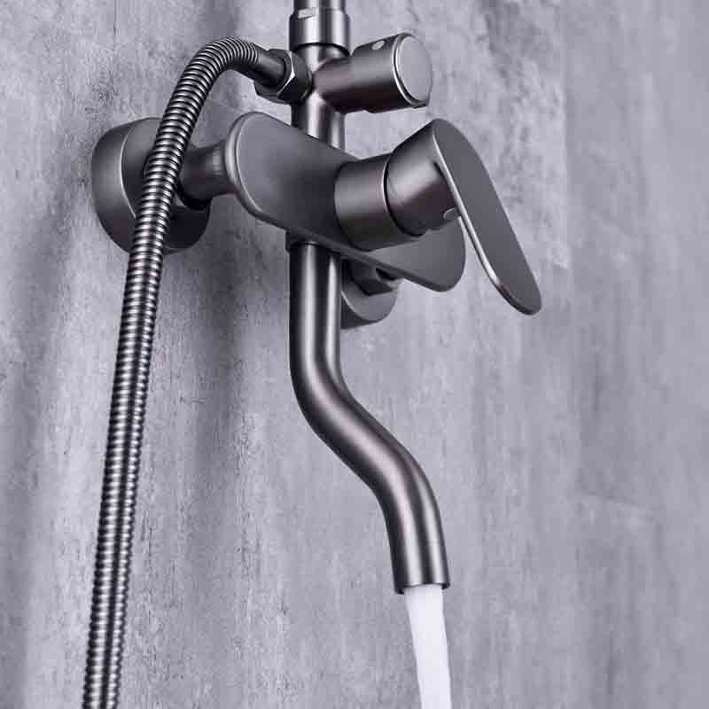 Economic shower column with 3 way spray 2